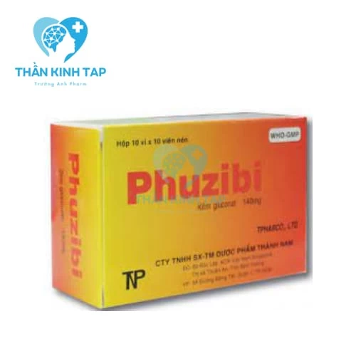 Phuzibi - Thuốc hỗ trợ bổ sung kẽm cho cơ thể